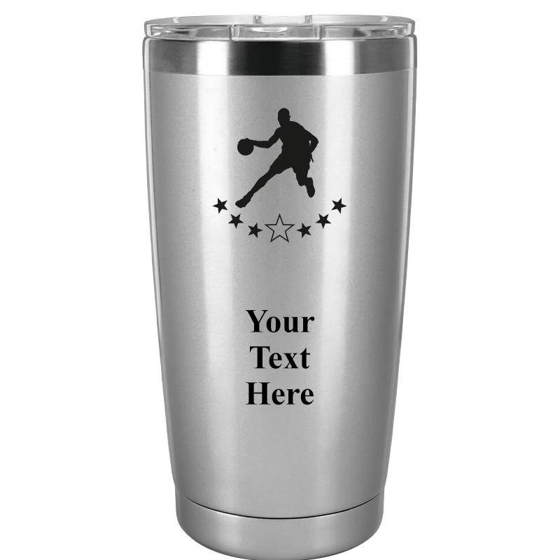 TUMBLER 20OZ SILVER