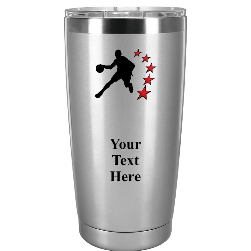 TUMBLER 20OZ SILVER