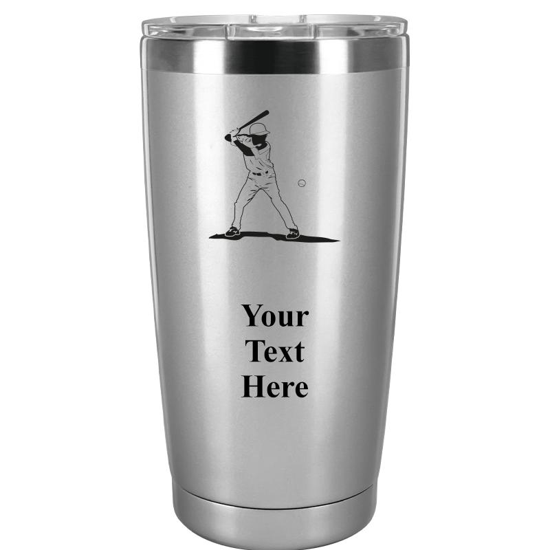 TUMBLER 20OZ SILVER
