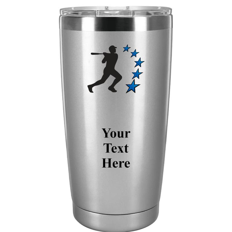 TUMBLER 20OZ SILVER