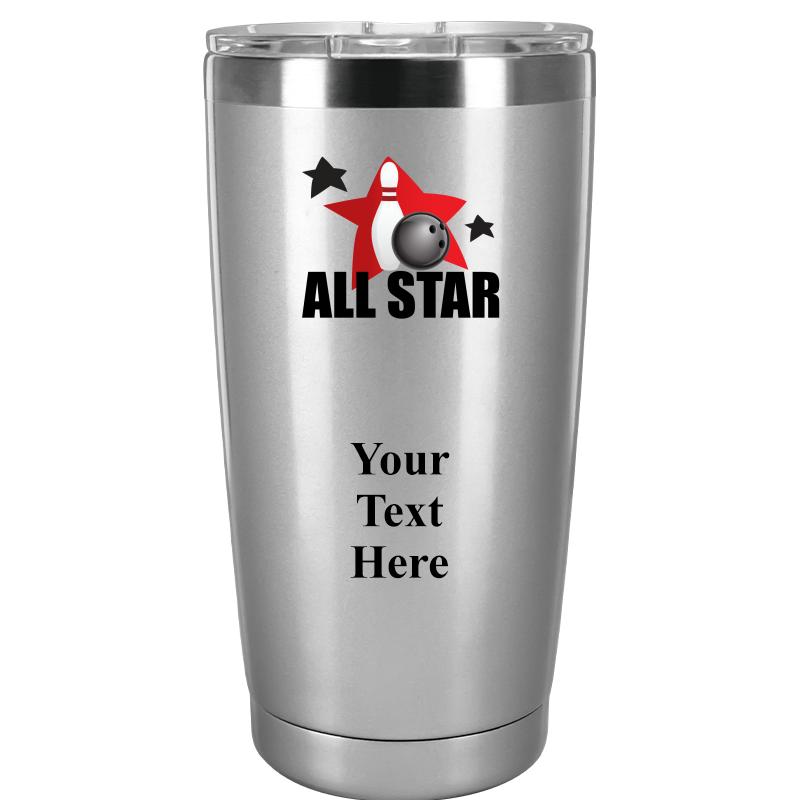 TUMBLER 20OZ SILVER