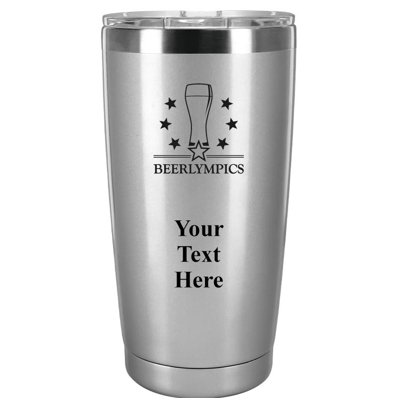 TUMBLER 20OZ SILVER