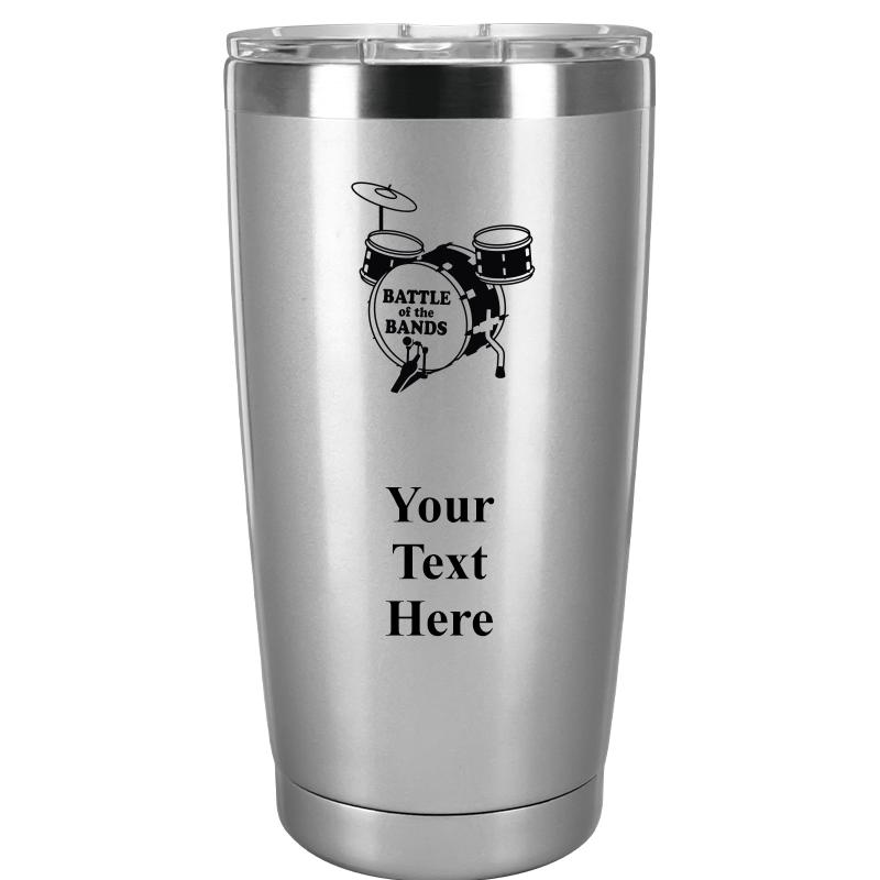 TUMBLER 20OZ SILVER