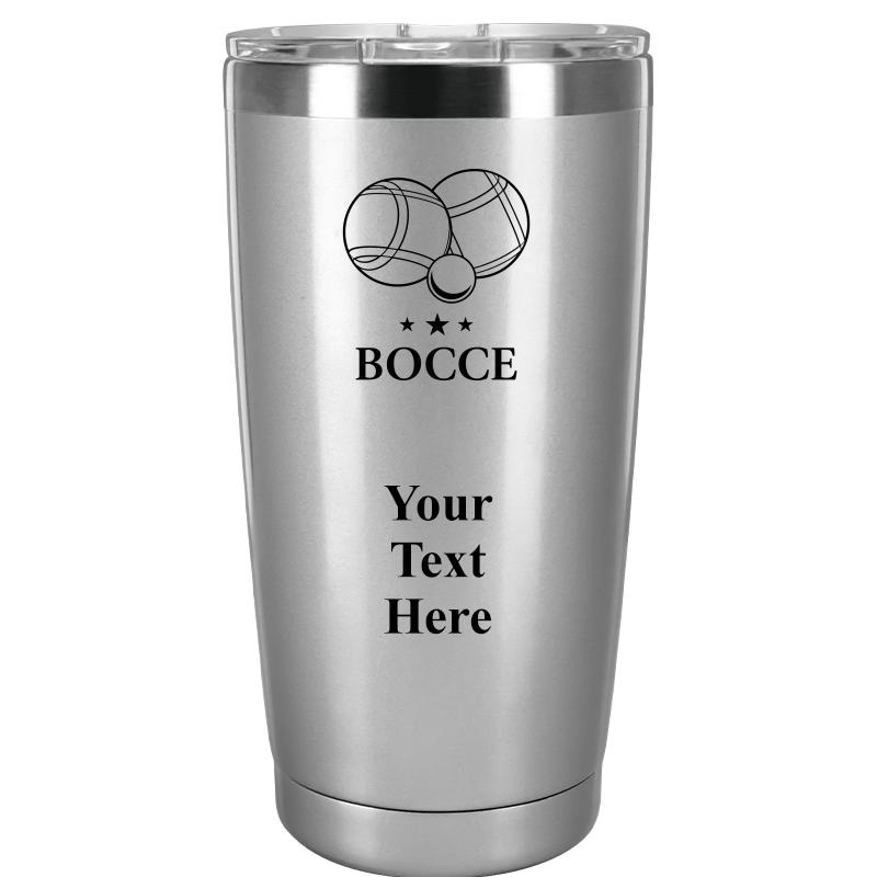 TUMBLER 20OZ SILVER