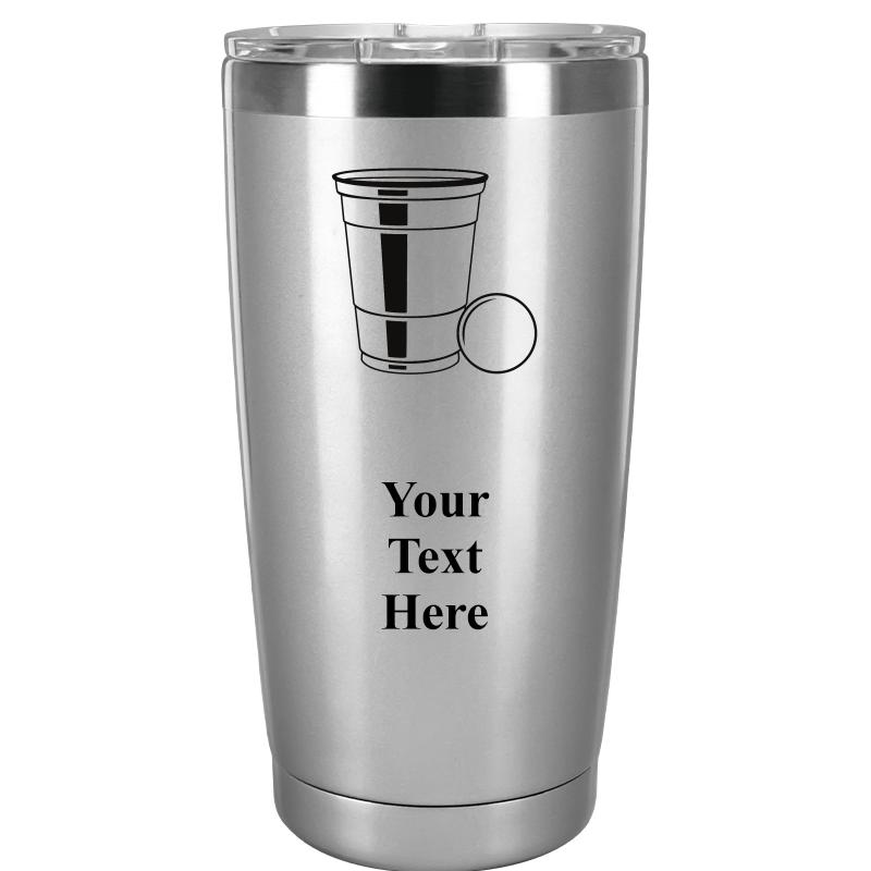 TUMBLER 20OZ SILVER