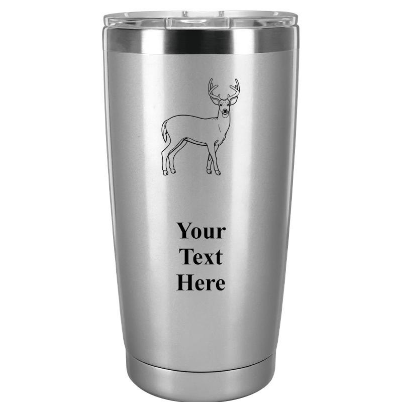 TUMBLER 20OZ SILVER