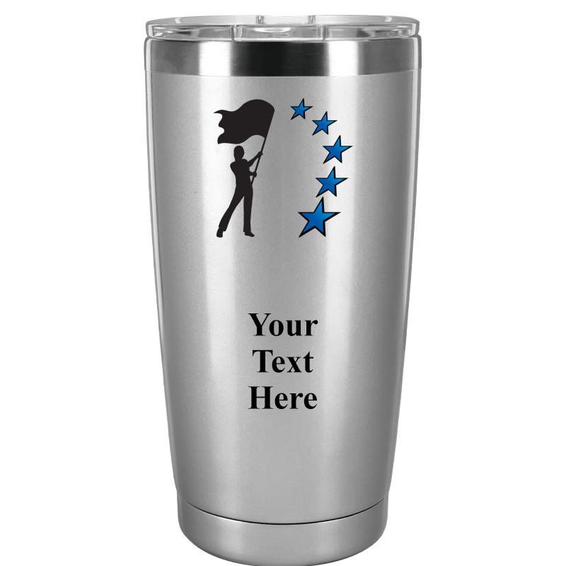 TUMBLER 20OZ SILVER