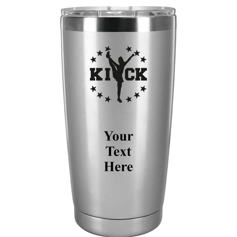 TUMBLER 20OZ SILVER