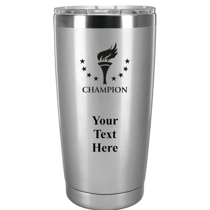 TUMBLER 20OZ SILVER