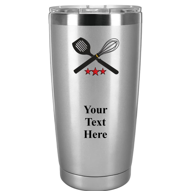 TUMBLER 20OZ SILVER