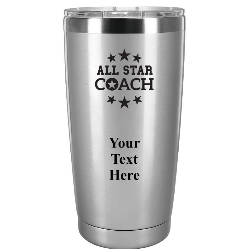 TUMBLER 20OZ SILVER
