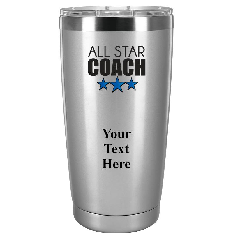 TUMBLER 20OZ SILVER