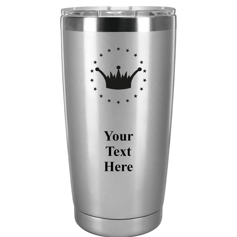 TUMBLER 20OZ SILVER
