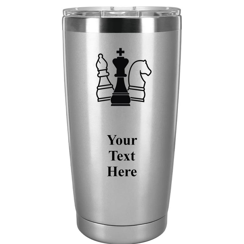 TUMBLER 20OZ SILVER