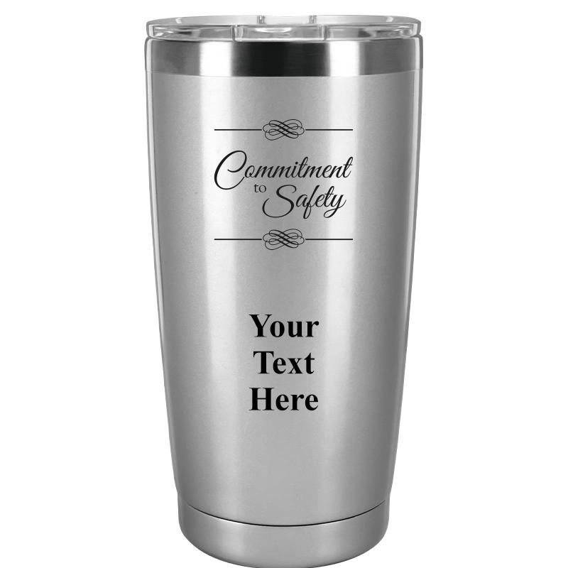 TUMBLER 20OZ SILVER