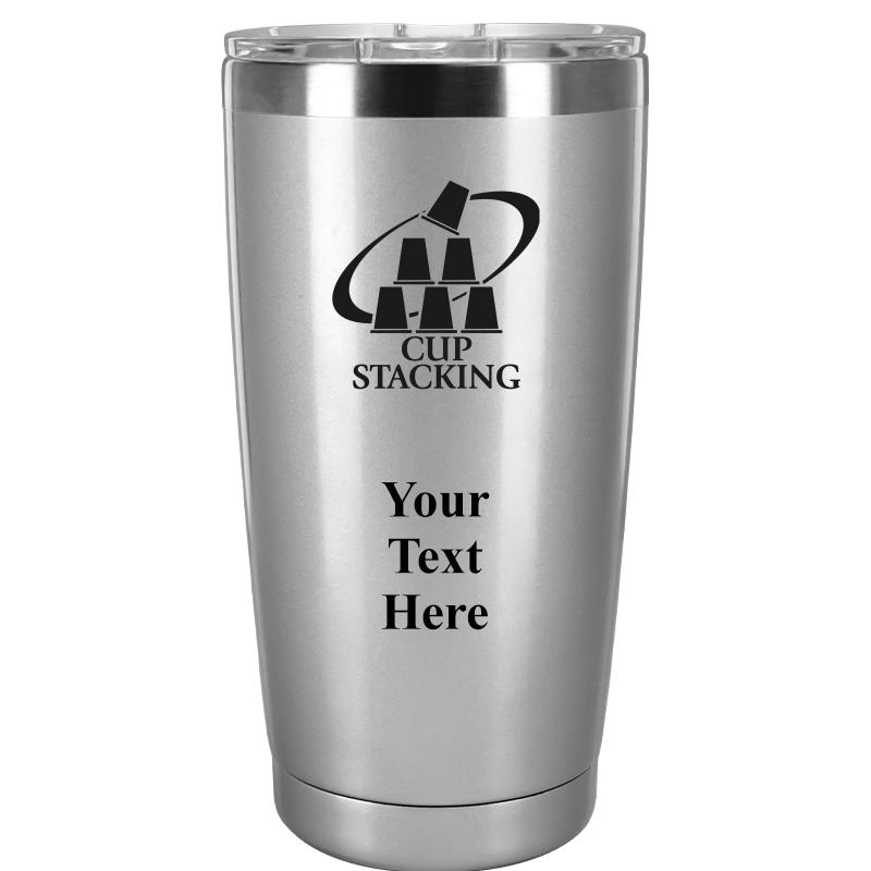 TUMBLER 20OZ SILVER