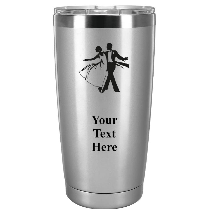 TUMBLER 20OZ SILVER