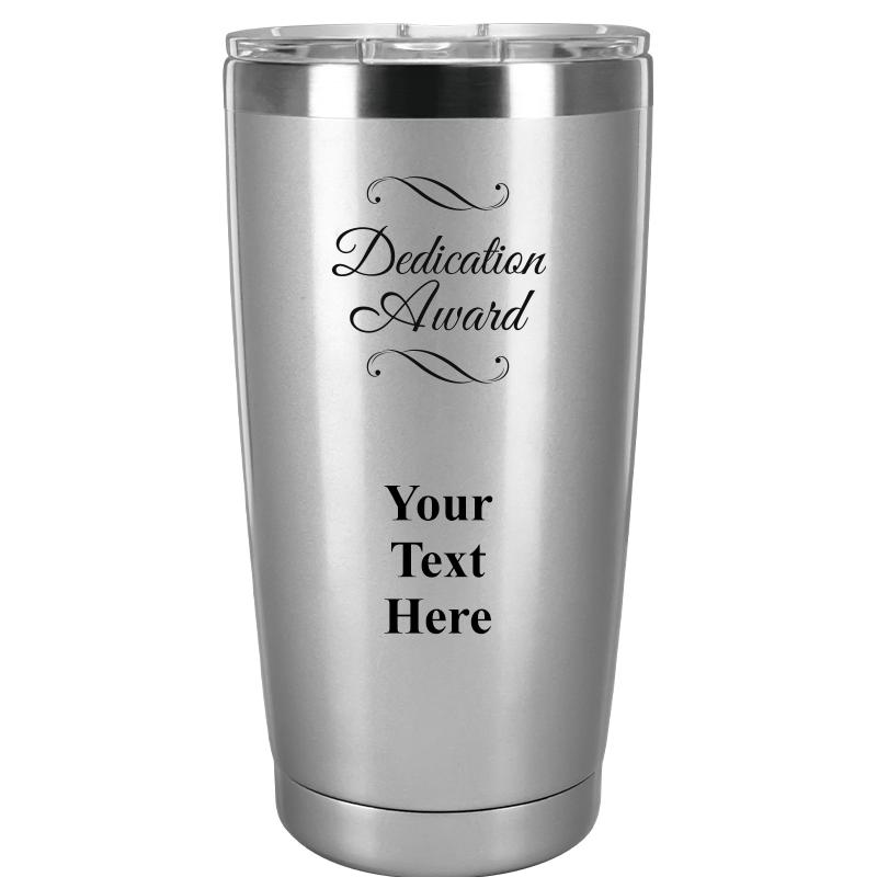 TUMBLER 20OZ SILVER
