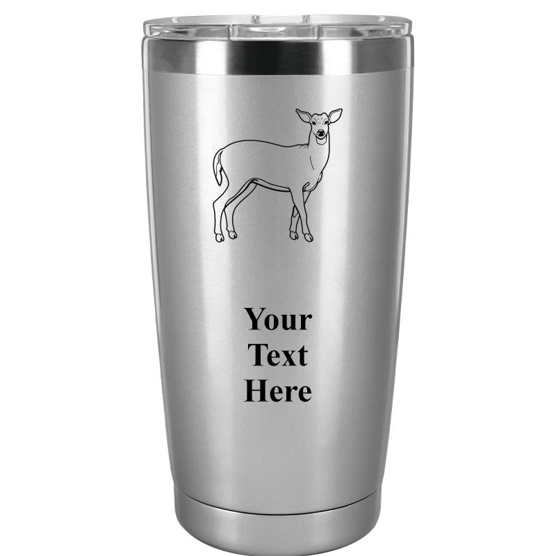 TUMBLER 20OZ SILVER