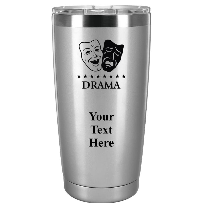 TUMBLER 20OZ SILVER