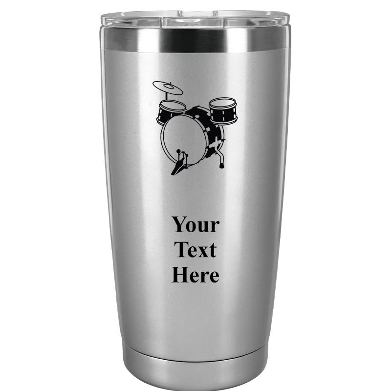 TUMBLER 20OZ SILVER