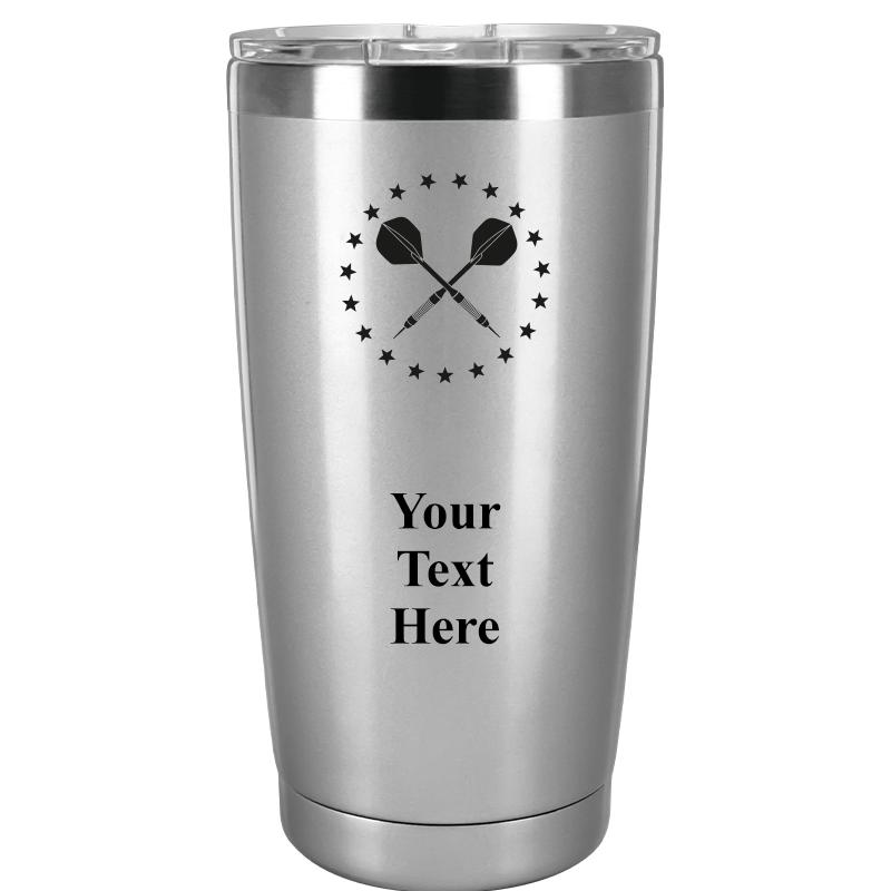TUMBLER 20OZ SILVER