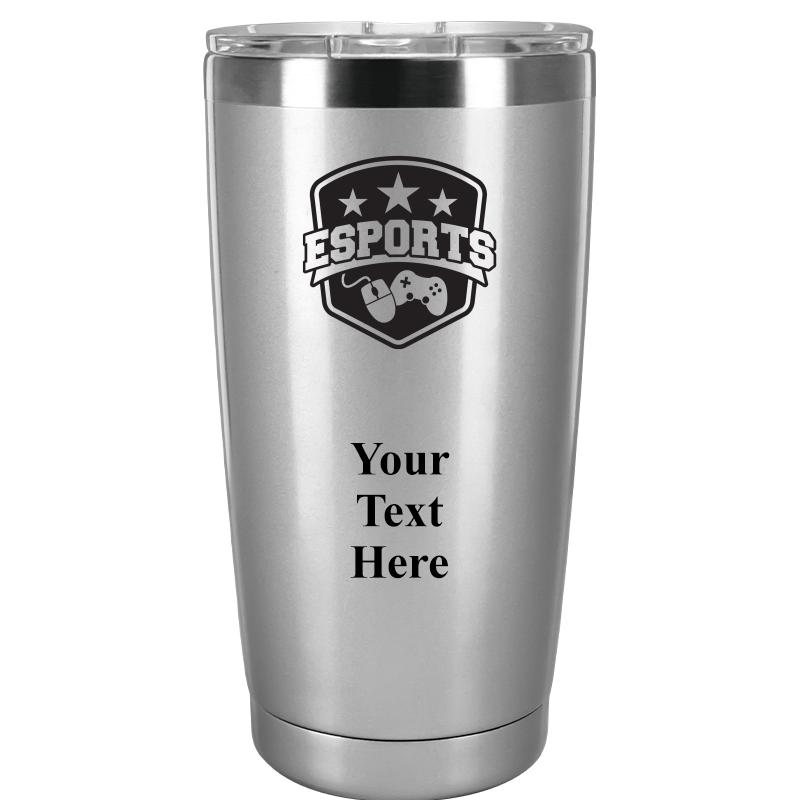 TUMBLER 20OZ SILVER