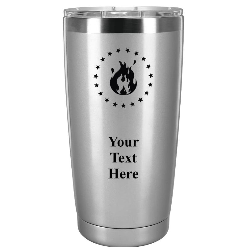 TUMBLER 20OZ SILVER