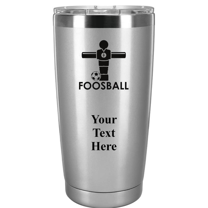 TUMBLER 20OZ SILVER