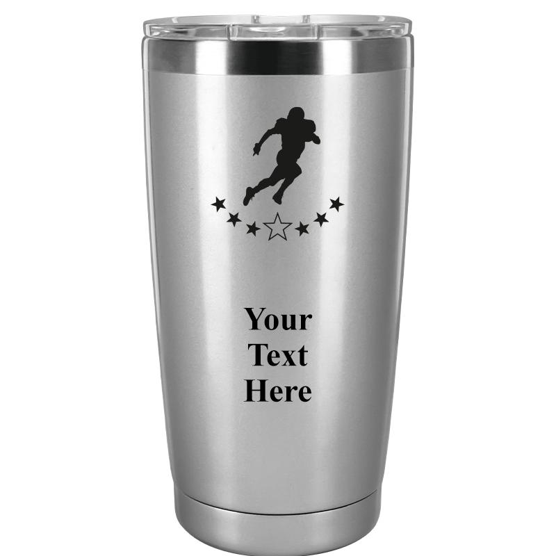 TUMBLER 20OZ SILVER