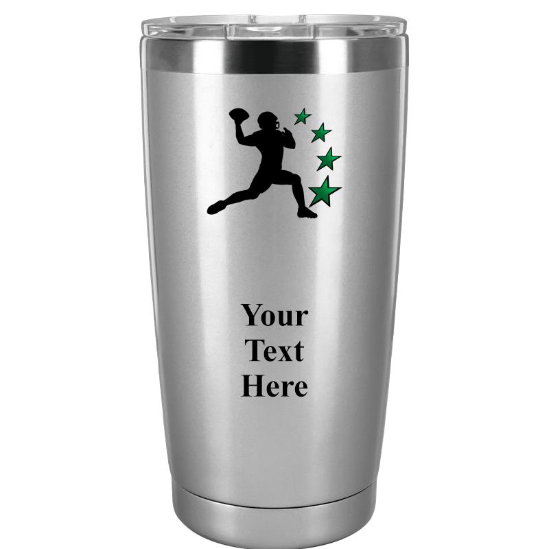 TUMBLER 20OZ SILVER