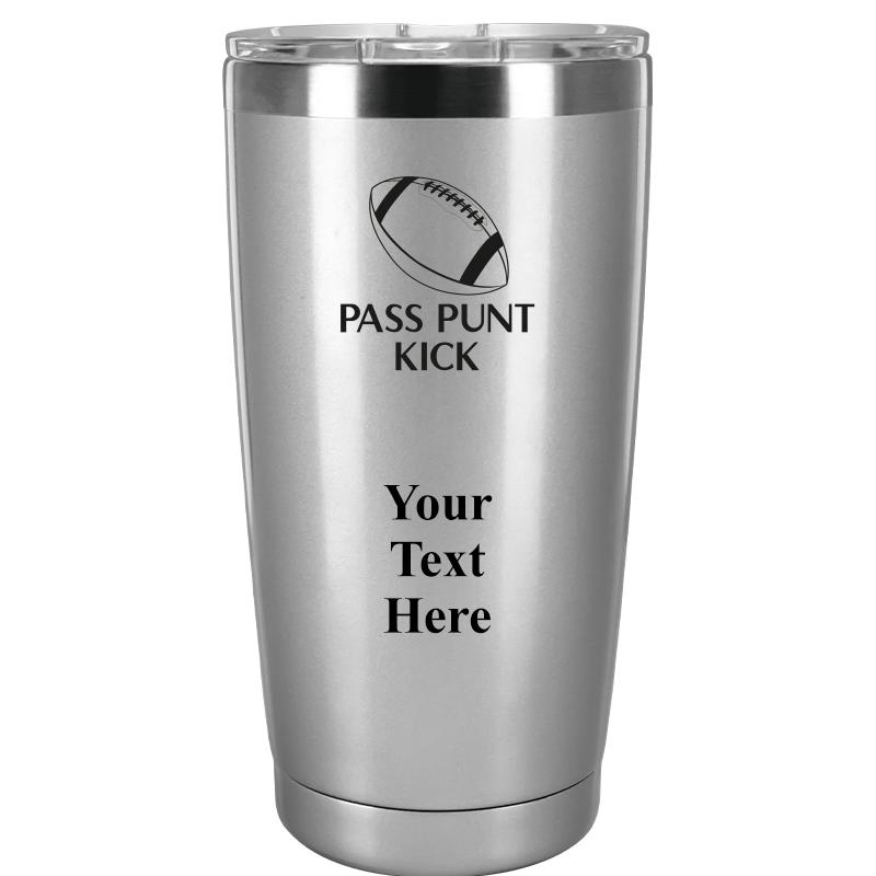 TUMBLER 20OZ SILVER
