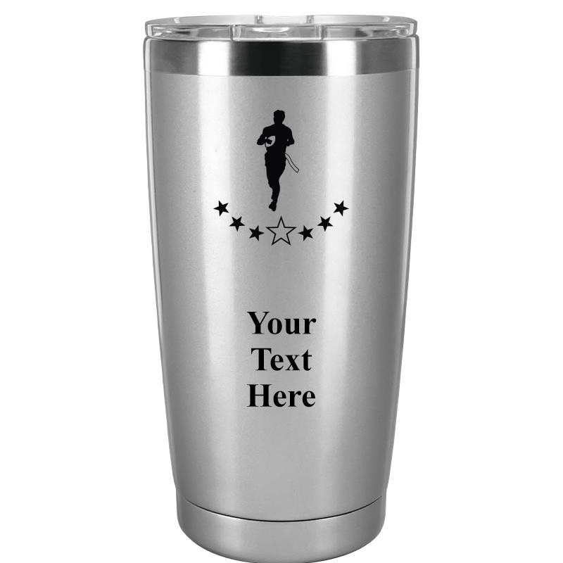 TUMBLER 20OZ SILVER