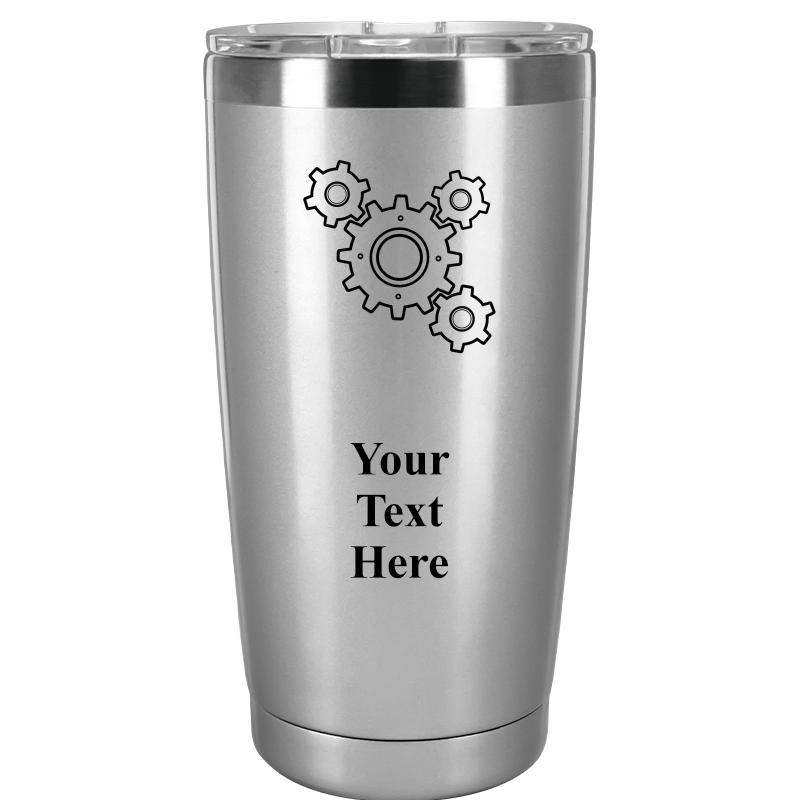 TUMBLER 20OZ SILVER