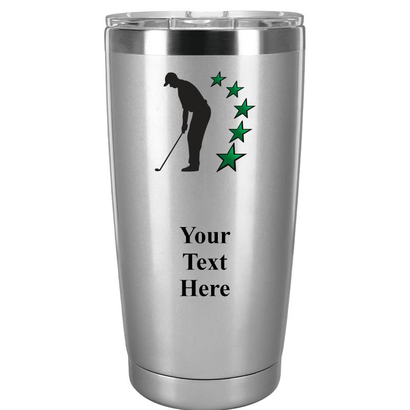 TUMBLER 20OZ SILVER