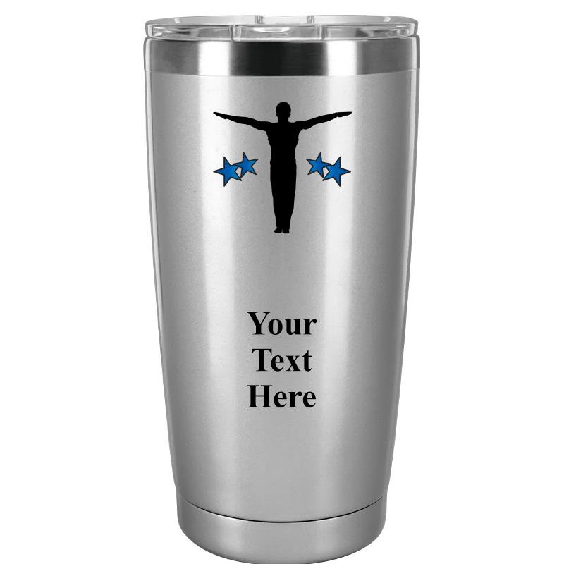 TUMBLER 20OZ SILVER