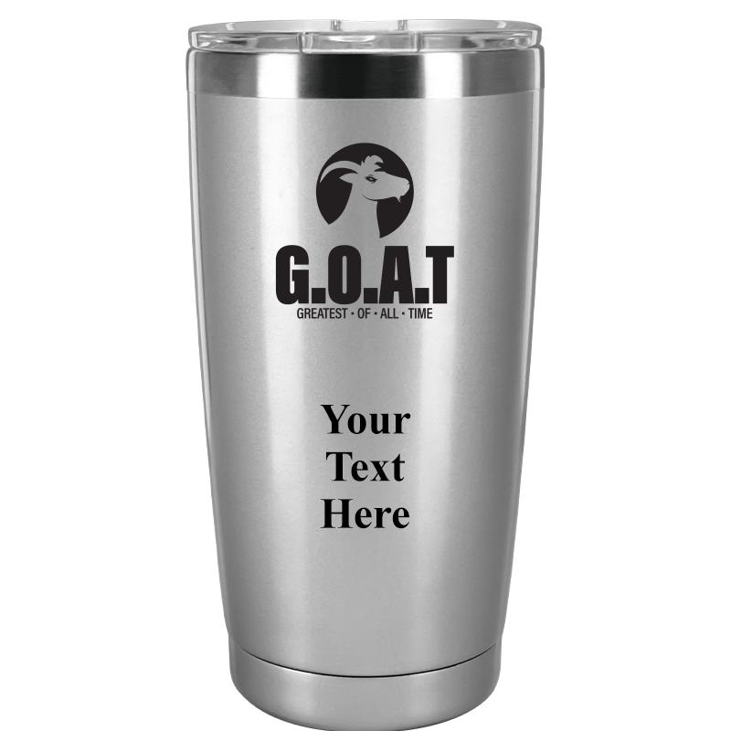 TUMBLER 20OZ SILVER