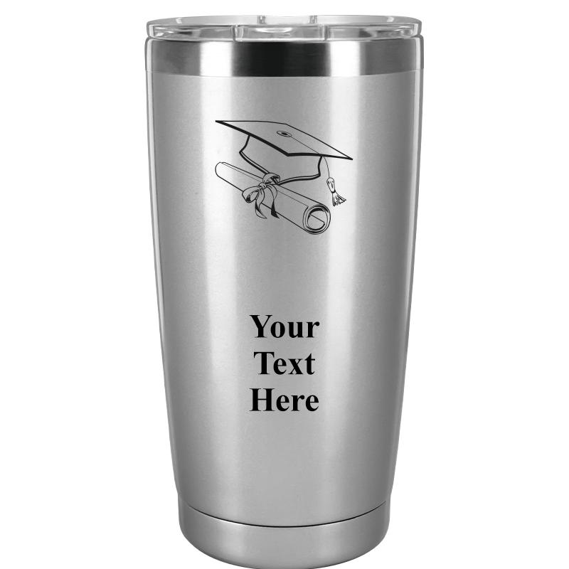 TUMBLER 20OZ SILVER