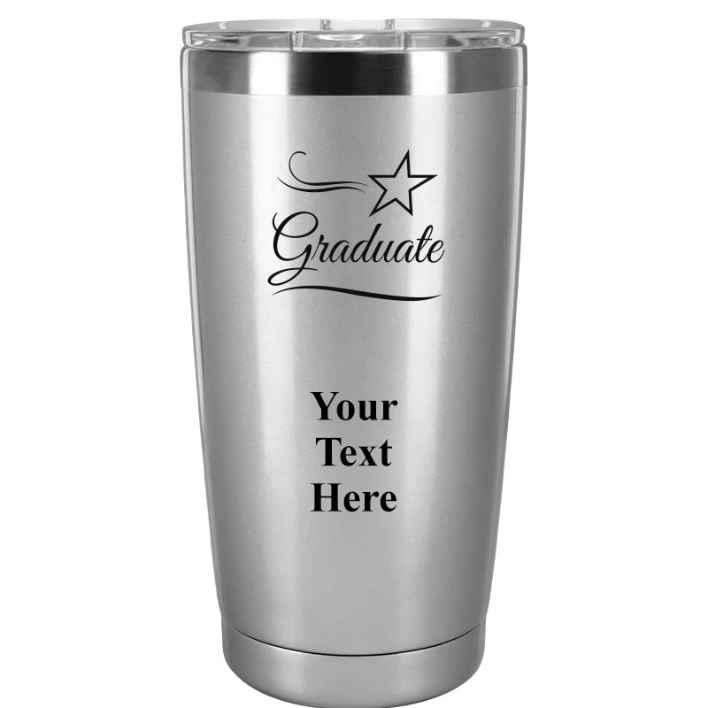 TUMBLER 20OZ SILVER