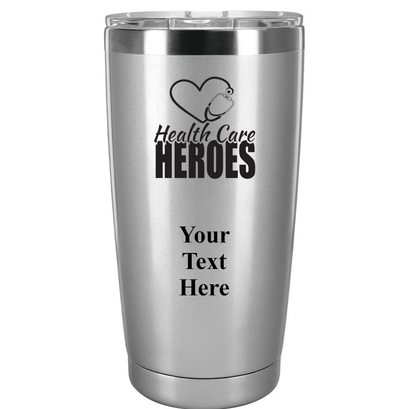 TUMBLER 20OZ SILVER