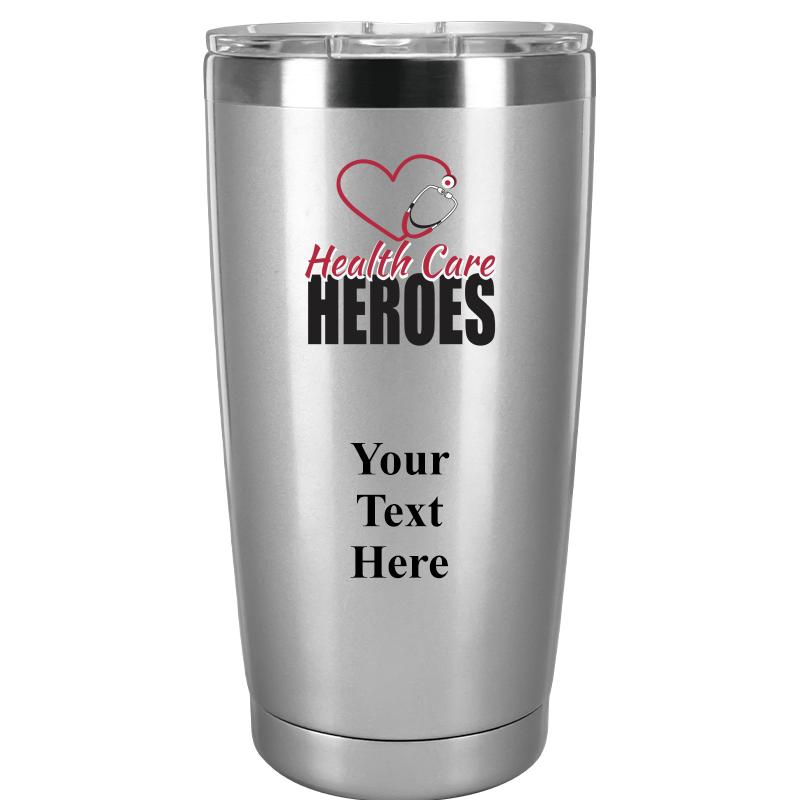 TUMBLER 20OZ SILVER
