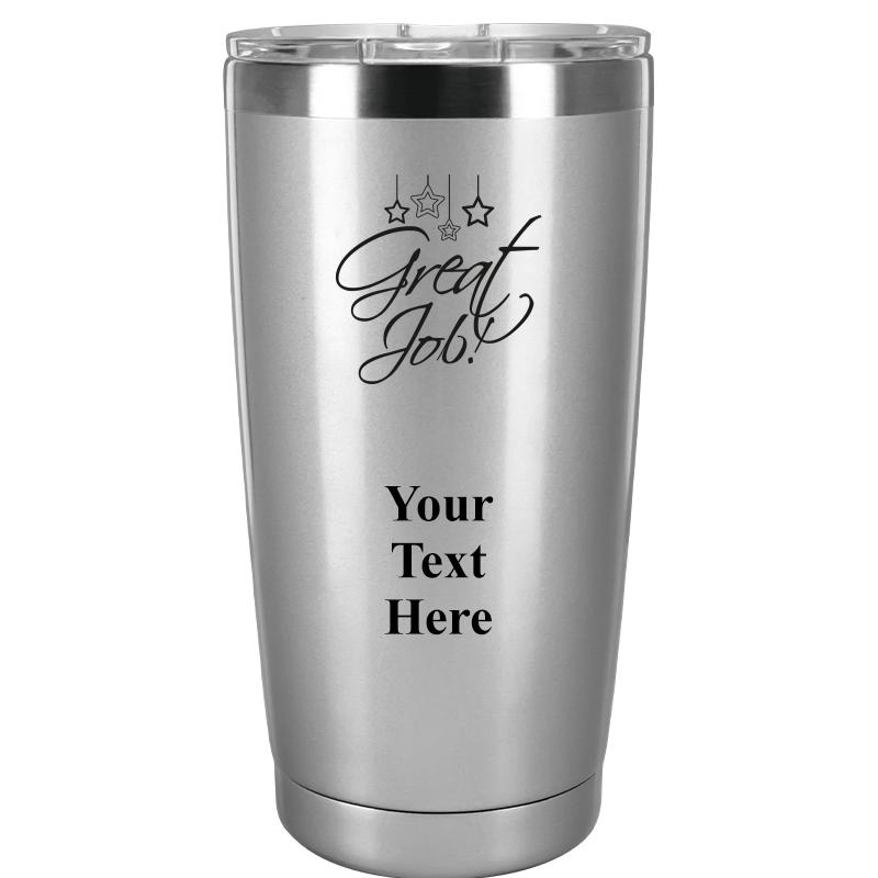 TUMBLER 20OZ SILVER
