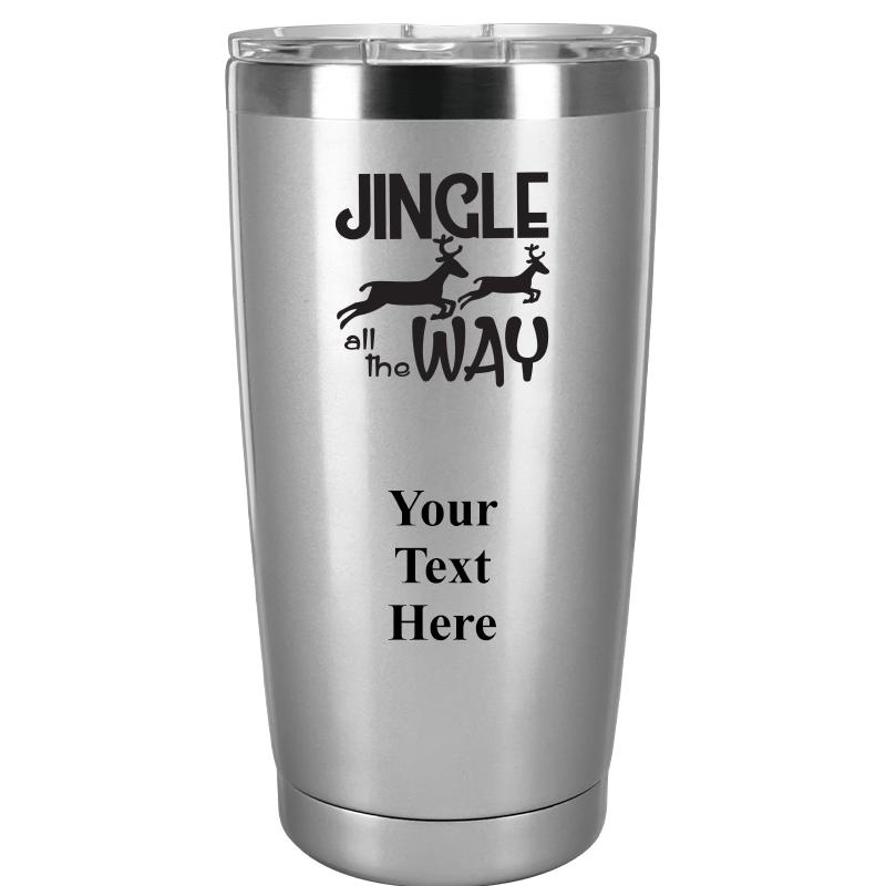 TUMBLER 20OZ SILVER