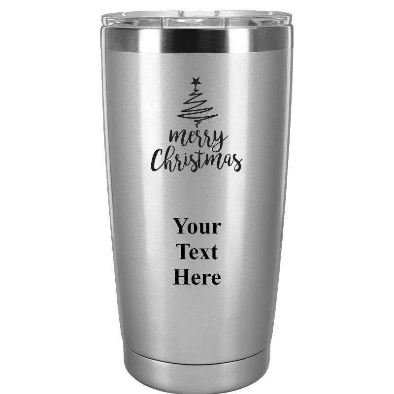 TUMBLER 20OZ SILVER