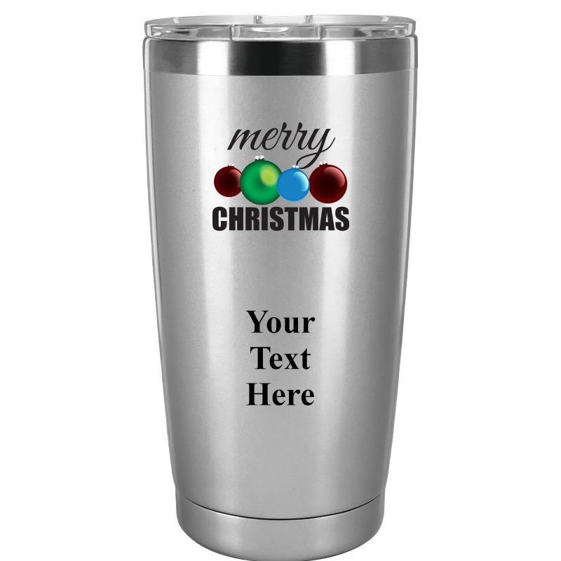TUMBLER 20OZ SILVER
