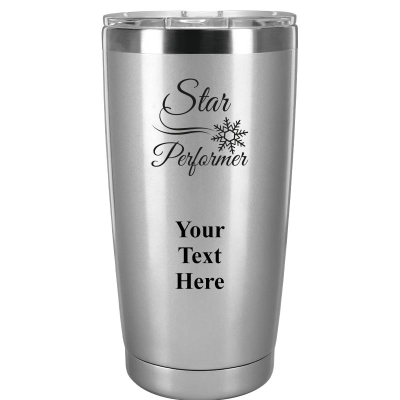 TUMBLER 20OZ SILVER
