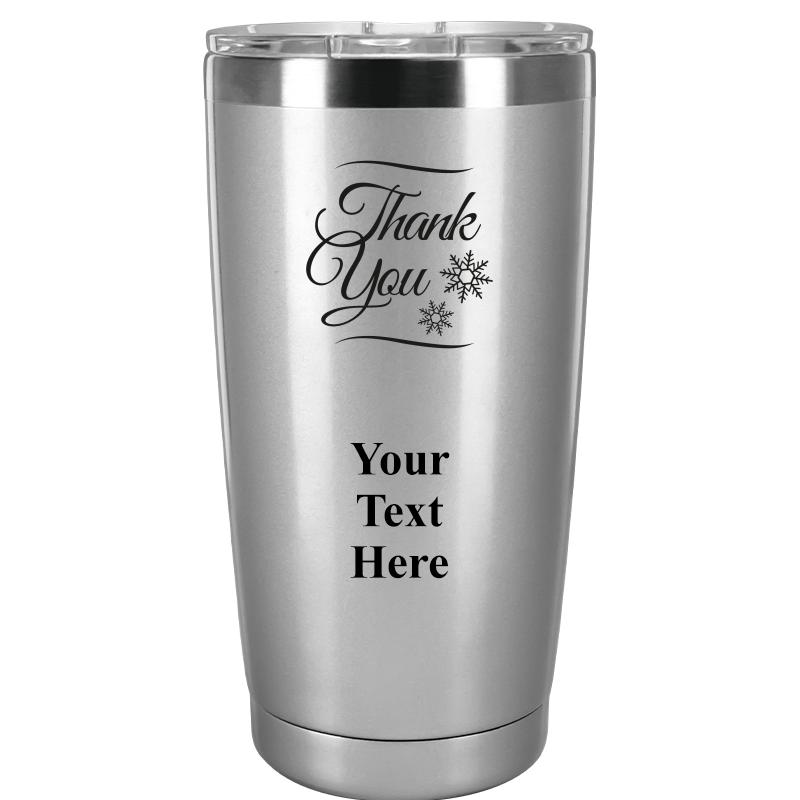 TUMBLER 20OZ SILVER