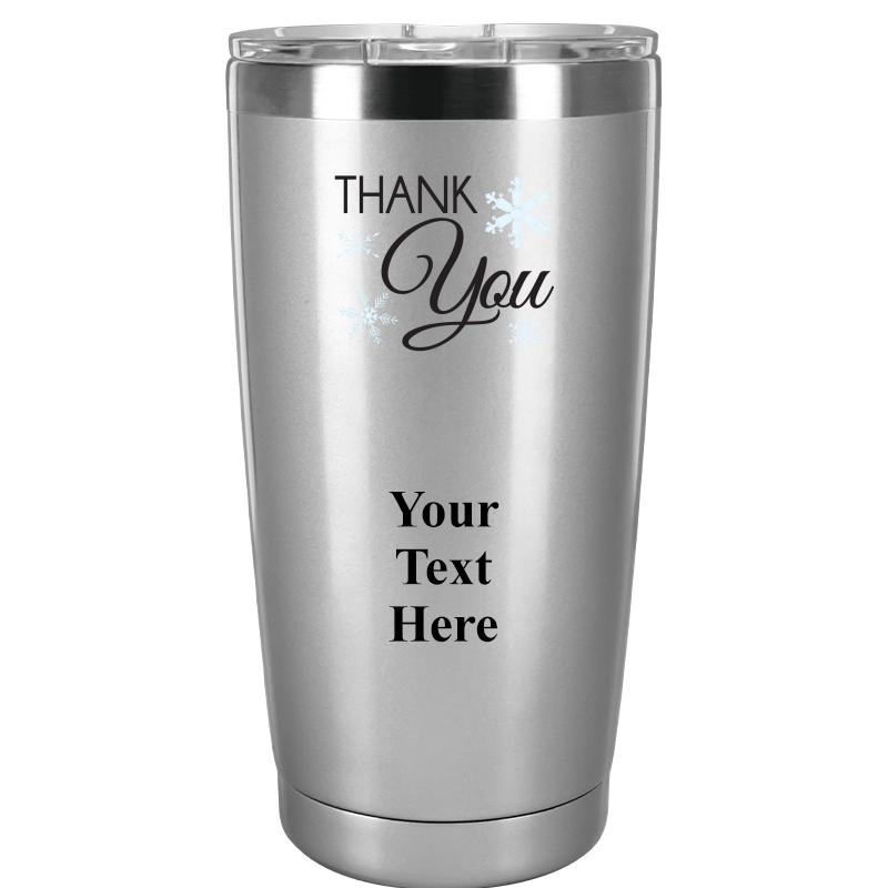 TUMBLER 20OZ SILVER