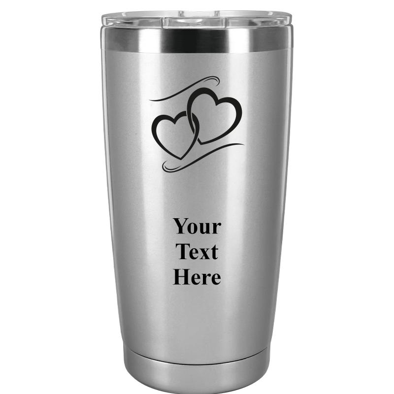 TUMBLER 20OZ SILVER