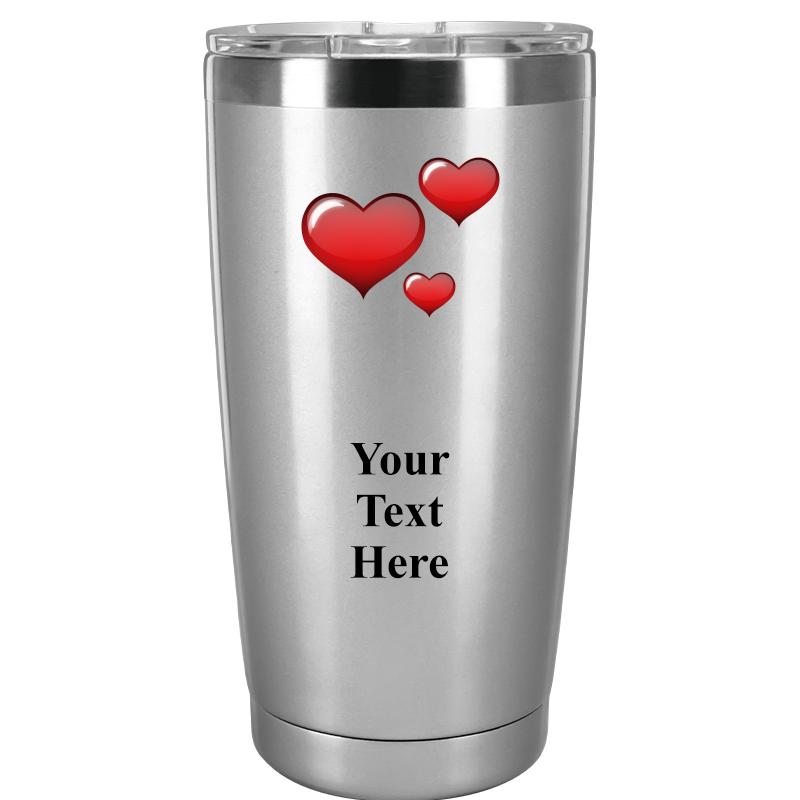 TUMBLER 20OZ SILVER